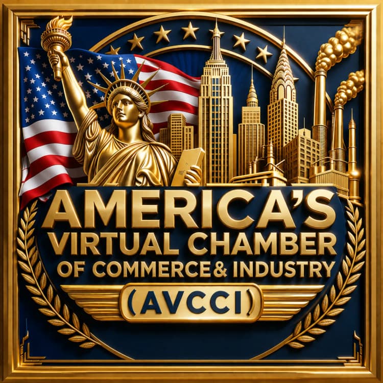 America's Virtual Chamber of Commerce & Industry seal